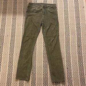 Prana Slim Fit Corduroy Pants